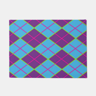 Klassiek Argyle-patroon Deurmat