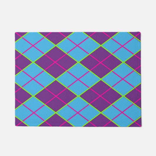 Klassiek Argyle-patroon Deurmat (Voorkant)