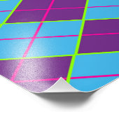 Klassiek Argyle-patroon Foto Afdruk (Hoek)