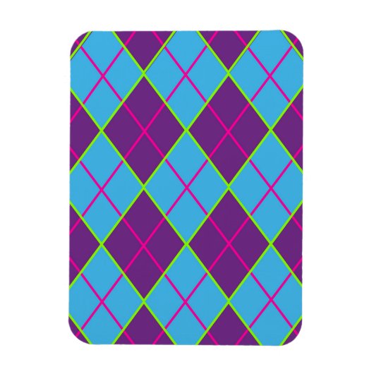 Klassiek Argyle-patroon Magneet (Verticaal)