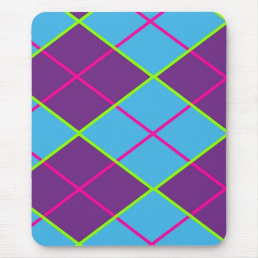 Klassiek Argyle-patroon Muismat (Voorkant)