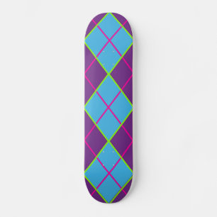 Klassiek Argyle-patroon Skateboard