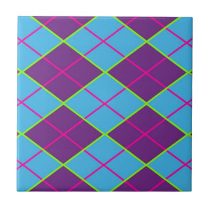 Klassiek Argyle-patroon Tegeltje