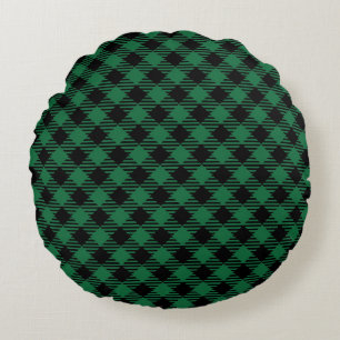 Klassiek Argyll-diamant geometrisch patroon Rond Kussen