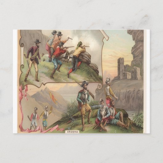 Klassiek Arizona Briefkaart (Voorkant)