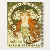 Klassiek Art Nouveau-posterontwerp Planner (Achterkant)