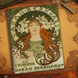 Klassiek Art Nouveau-posterontwerp Planner