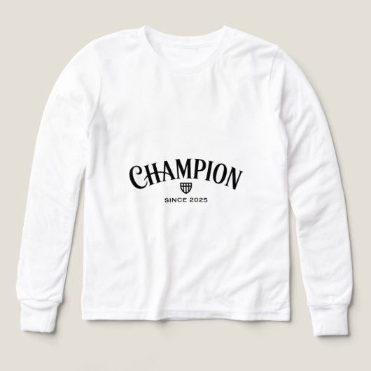 Klassiek atletisch Champion-ontwerp (Voorkant)