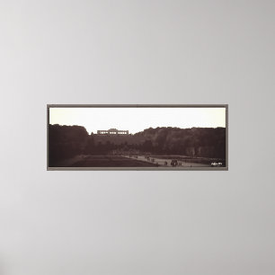 Klassiek Austria Wenen Schonbrunn Tuinen 1970 Canvas Afdruk