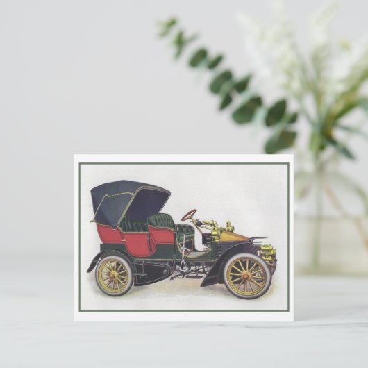 Klassiek auto/auto Briefkaart (Staand voorkant)