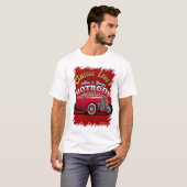Klassiek Autodesign Hoodie T-shirt (Voorkant volledig)