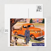 Klassiek automatisch Briefkaart (Voorkant / Achterkant)