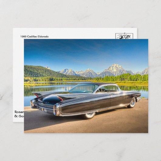 Klassiek automatisch Briefkaart (Voorkant / Achterkant)