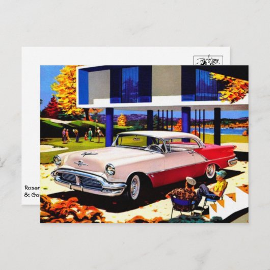 Klassiek automatisch Briefkaart (Voorkant / Achterkant)