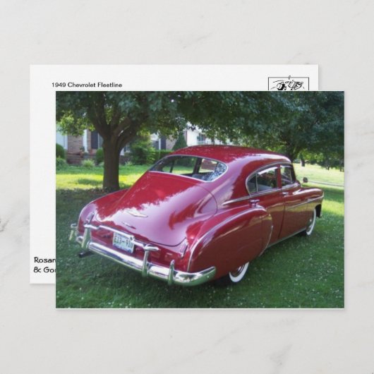 Klassiek automatisch Briefkaart (Voorkant / Achterkant)