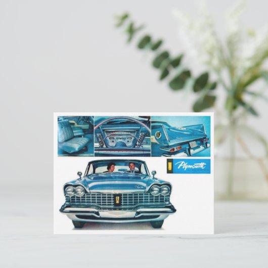 Klassiek automatisch Briefkaart (Staand voorkant)