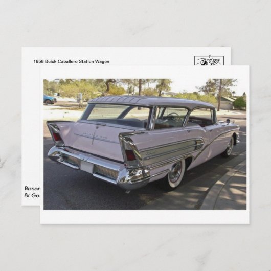 Klassiek automatisch Briefkaart (Voorkant / Achterkant)