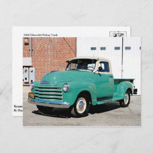 Klassiek automatisch Briefkaart (Voorkant / Achterkant)