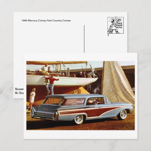 Klassiek automatisch Briefkaart (Voorkant / Achterkant)