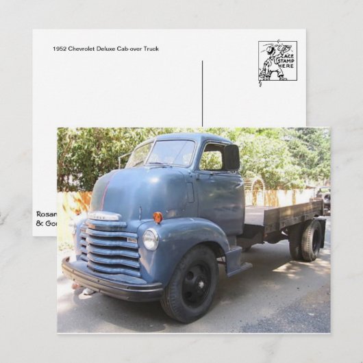 Klassiek automatisch Briefkaart (Voorkant / Achterkant)