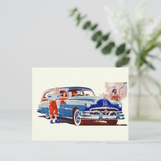 Klassiek automatisch Briefkaart (Staand voorkant)