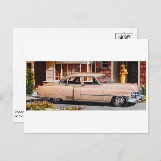 Klassiek automatisch Briefkaart (Voorkant / Achterkant)