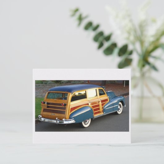 Klassiek automatisch Briefkaart (Staand voorkant)