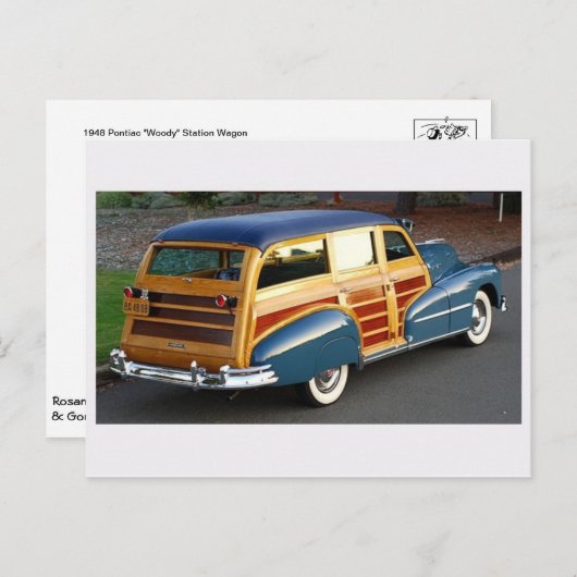 Klassiek automatisch Briefkaart (Voorkant / Achterkant)