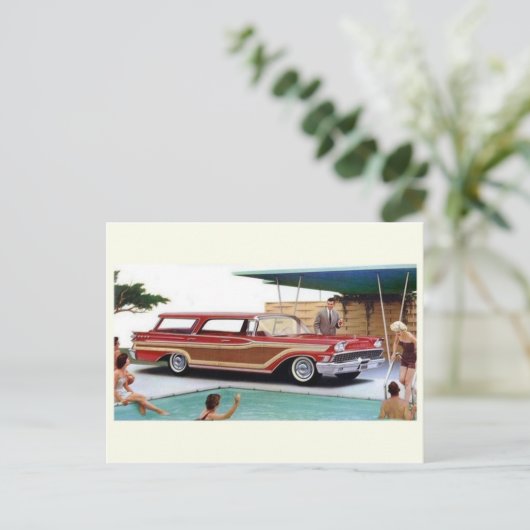 Klassiek automatisch Briefkaart (Staand voorkant)