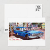 Klassiek automatisch Briefkaart (Voorkant / Achterkant)