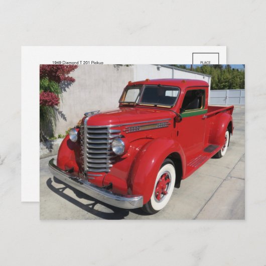 Klassiek automatisch Briefkaart (Voorkant / Achterkant)