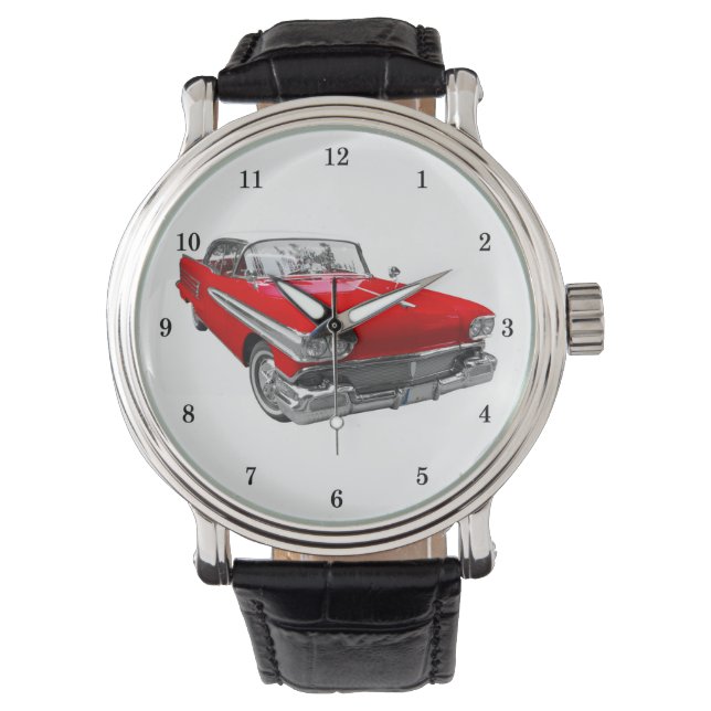 Klassiek Automobiel Polshorloge Horloge (Voorkant)