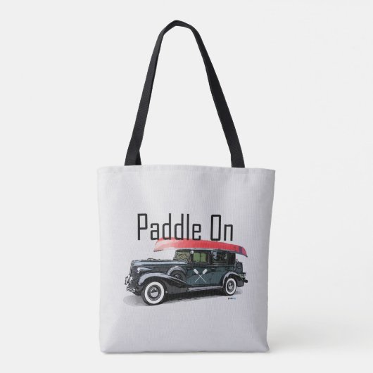 Klassiek autoontwerp - All-Over-Print Tas (Achterkant)