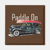 Klassiek autoontwerp - Teken magneet (Voorkant)