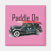 Klassiek autoontwerp - Teken magneet (Voorkant)