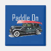 Klassiek autoontwerp - Teken magneet (Voorkant)