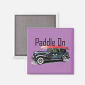 Klassiek autoontwerp - Teken magneet (Voorkant / Achterkant)