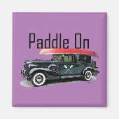 Klassiek autoontwerp - Teken magneet (Voorkant)