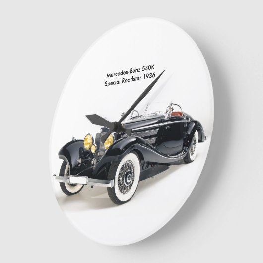 Klassiek auto'safbeelding voor grote klok (Hoek)
