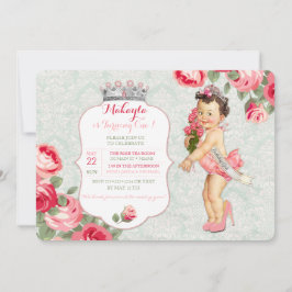 Klassiek Baby Little Miss America Schoonheidswedst Kaart