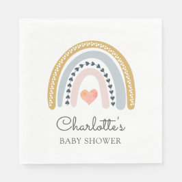 Klassiek Baby shower van Boho Rainbow Servet