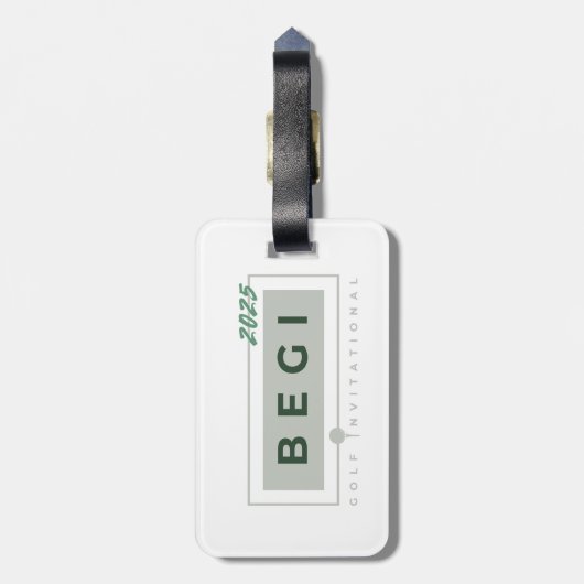 Klassiek Bagagelabel (Achterkant verticaal)