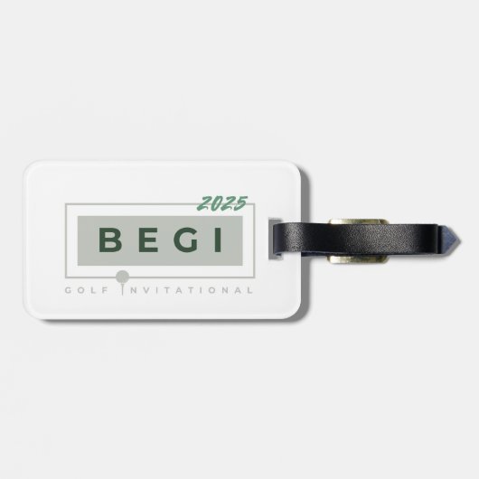 Klassiek Bagagelabel (Achterkant horizontaal)