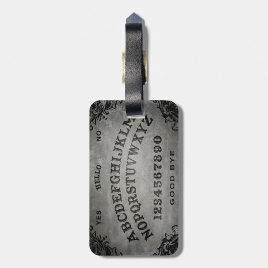 klassiek bagagelabel voor games (Achterkant verticaal)