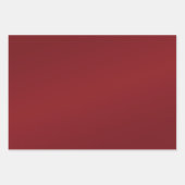 Klassiek barok rood en goud inpakpapier vel (Voorkant 2)