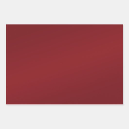 Klassiek barok rood en goud inpakpapier vel (Voorkant 2)