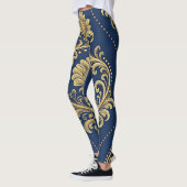 Klassiek Barok Siergoud Leggings (Links)