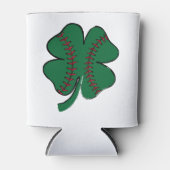 Klassiek Baseball Shamrock St. Patrick's Day Blikjeskoeler (Voorkant)