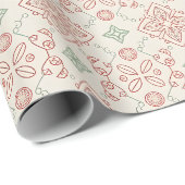 Klassiek Bedrijfsfeest met Kerst Cadeaupapier (Rol Hoek)
