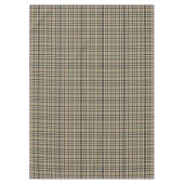 Klassiek beige en zwart geruit tafelkleed (Voorkant)